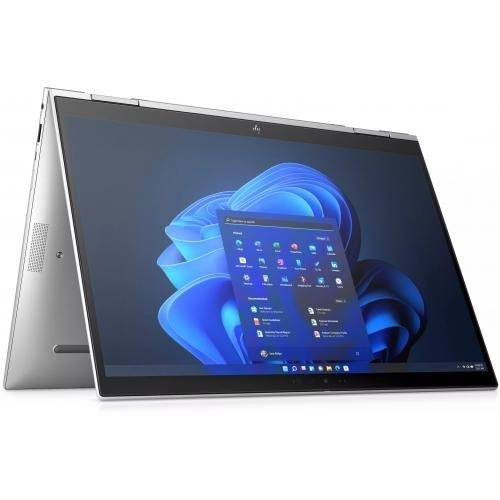 Laptop 2-in-1 HP Elite x360 1040 G9, Intel Core i5-1235U, 14inch Touch, RAM 16GB, SSD 512GB, Intel Iris Xe Graphics, 4G LTE, Windows 11 Pro, Silver