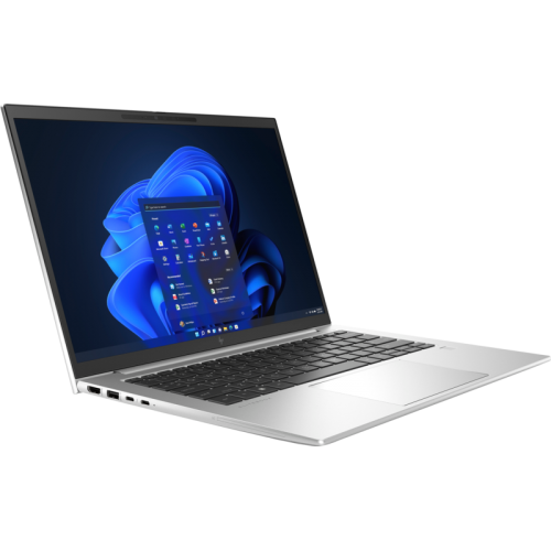 Laptop HP EliteBook 840 G9, Intel Core i7-1255U, 14inch, RAM 16GB, SSD 512GB, Intel Iris Xe Graphics, Windows 10 Pro, Silver