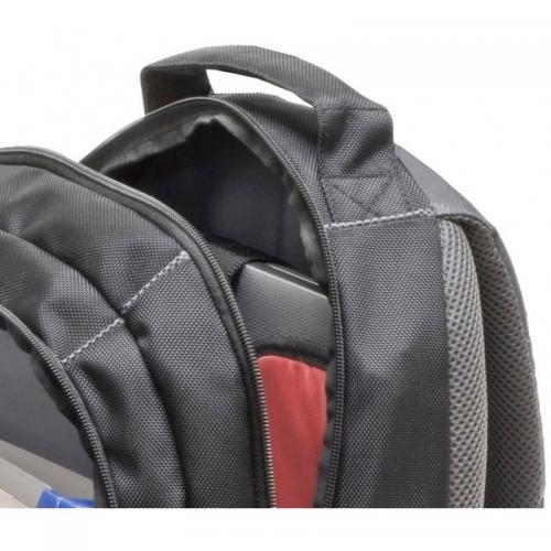 Rucsac Wenger Pillar pentru laptop de 16 inch, Black-Grey
