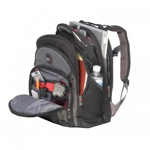 Rucsac Wenger Synergy pentru laptop de 15.6 inch, Black-Grey