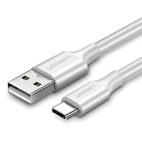 Cablu de date Ugreen 60119, USB - USB-C, 0.25m, Silver