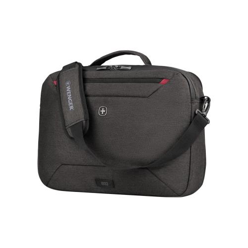 Geanta Wenger MX Commute 611640 pentru laptop de 16inch, Heather Grey