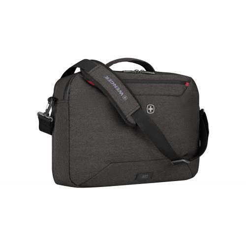 Geanta Wenger MX Commute 611640 pentru laptop de 16inch, Heather Grey