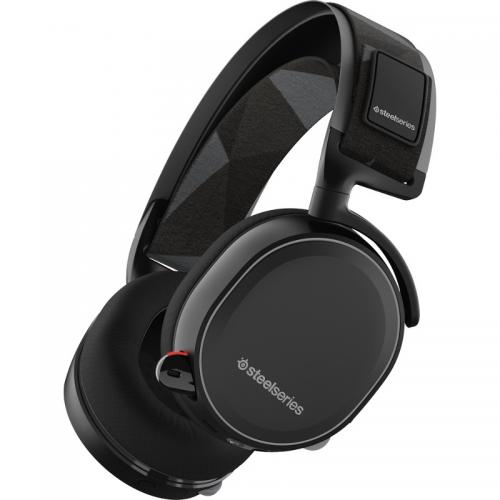 Casti cu microfon SteelSeries Arctis 7, USB Wireless, Black