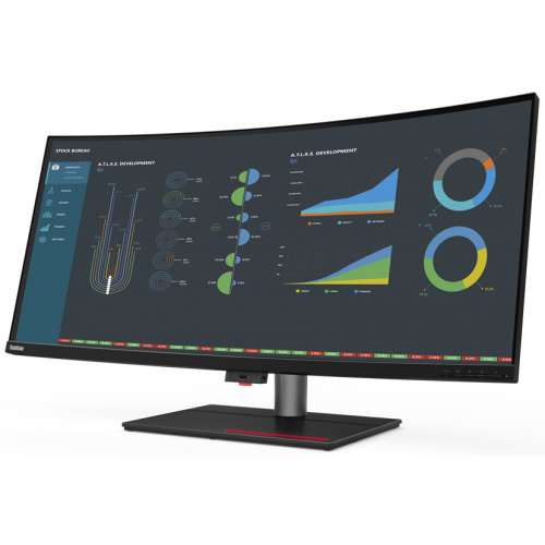 Monitor LED Lenovo ThinkVision P40w-20, 39.7 inch, 5120x2160, 4ms, Black