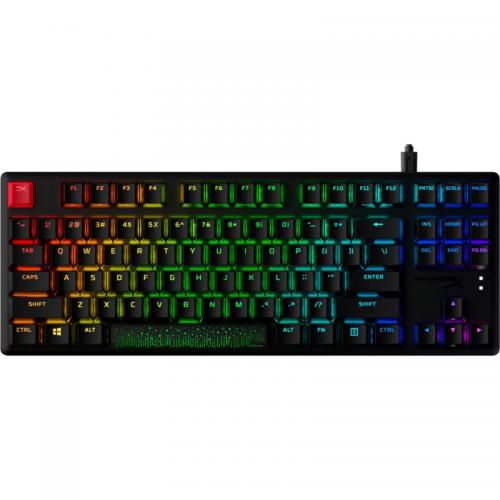 Tastatura HP HyperX Alloy Origins Core TKL PBT Blue Switch, RGB LED, USB, Black