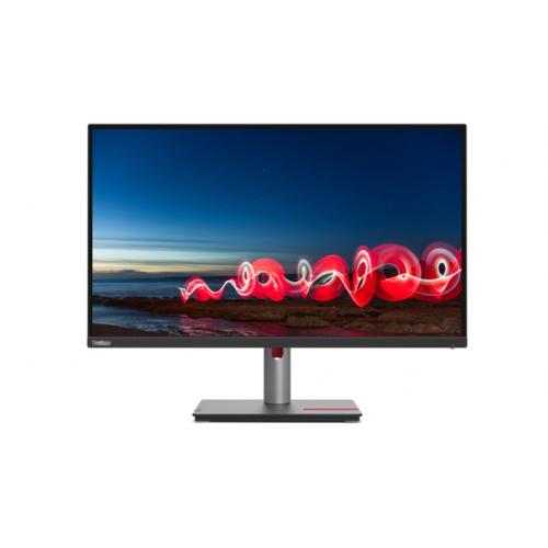 Monitor Lenovo ThinkVision T27h-30, QHD IPS, 16:9, Brightness: 350 nits, Contrast ratio: 1000:1, Response time: 4 ms / 6 ms , Connectors: 1x HDMI 2.0, 1x DP 1.4, 1x DP Out, 1x USB-C 3.2 Gen 1