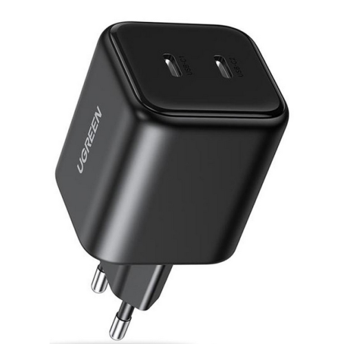 Incarcator retea Ugreen GaN X526, 2 x USB-C, Black