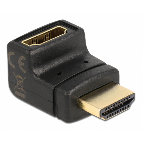 Adaptor Delock 65072, HDMI male - HDMI female, Black