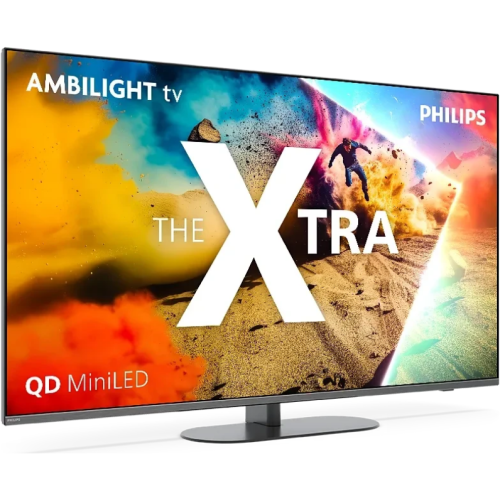 Televizor QD-Mini LED Philips The Xtra 65MLED950 Seria MLED950, 65 inch, Ultra HD 4K, Black
