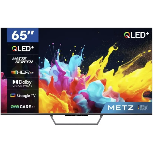 Televizor QLED METZ Smart 65MQE7600Z Seria MQE7600, 65 inch, Ultra HD 4K, Black