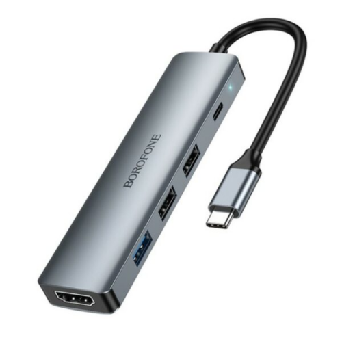 Docking Station Borofone DH14, Gray