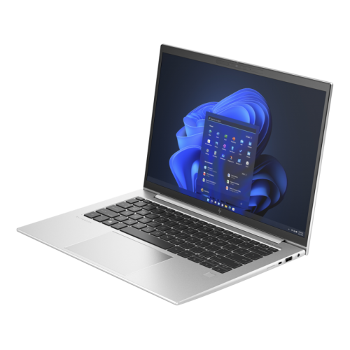 Laptop HP EliteBook 1040 G9, Intel Core i5-1235U, 14inch, RAM 16GB, SSD 512GB, Intel Iris Xe Graphics, Windows 11 Pro, Silver + HP Wolf Pro Security