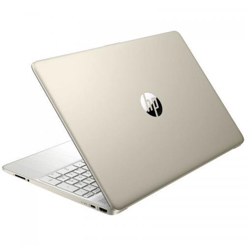 Laptop HP 15s-fq5007nq, Intel Core i7-1255U, 15.6inch, RAM 16GB, SSD 512GB, Intel Iris Xe Graphics, Free DOS, Pale Gold