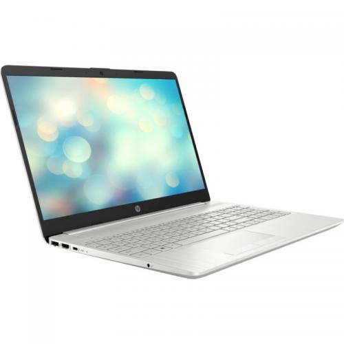 Laptop HP 15-dw4005nq, Intel Core i7-1255U, 15.6inch, RAM 16GB, SSD 512GB, nVidia GeForce MX550 2GB, Free DOS, Natural Silver