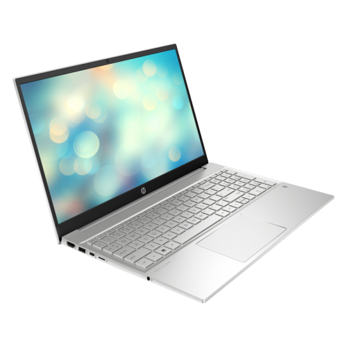 Laptop HP Pavilion 15-eg2022nq, Intel Core i7-1255U, 15.6inch, RAM 16GB, SSD 512GB, Intel Iris Xe Graphics, Free DOS, Natural Silver