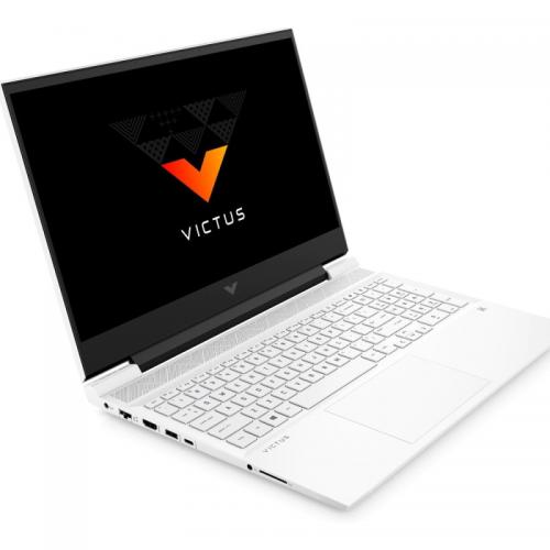Laptop HP Victus 16-d1004nq, Intel Core i7-12700H, 16.1inch, RAM 16GB, SSD 512GB, nVidia GeForce RTX 3060 6GB, Free DOS, Ceramic White