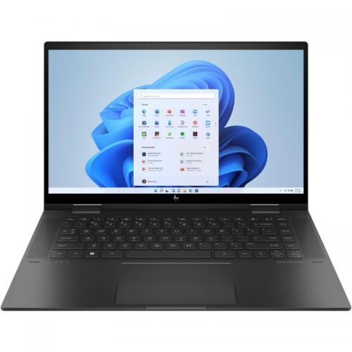 Laptop 2-in-1 HP ENVY x360 15-ey0011nn, AMD Ryzen 5 5625U, 15.6inch Touch, RAM 16GB, SSD 512GB, AMD Radeon Graphics, Windows 11, Nightfall Black