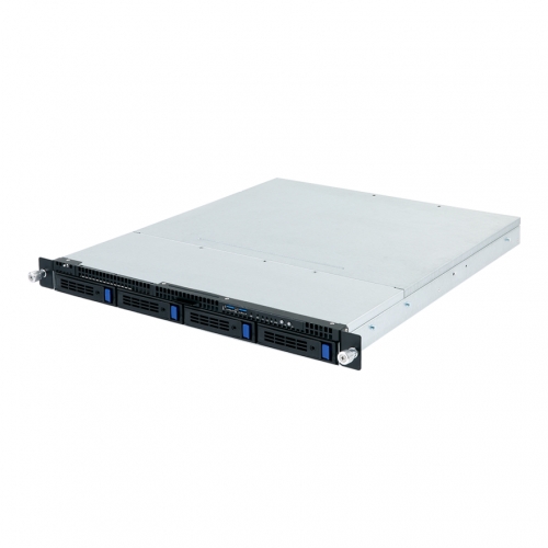 Server Gigabyte R121-340 V100, No CPU, No RAM, No HDD, Intel C232, PSU 2x 250W, No OS