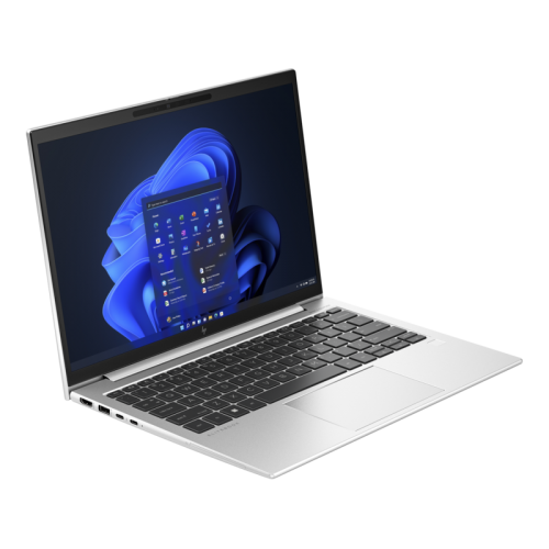 Laptop HP EliteBook 830 G10, Intel Core i5-1335U, 13.3inch, RAM 16GB, SSD 512GB, Intel Iris Xe Graphics, Windows 11 Pro, Silver + HP Wolf Pro Security