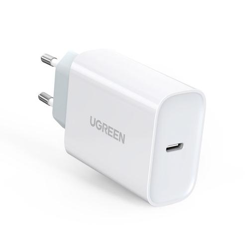 Incarcator retea Ugreen CD127, 1x USB-C, 3A, White