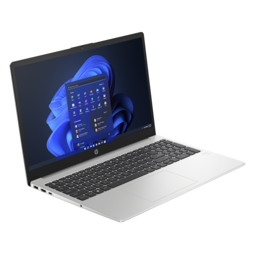 Laptop HP 250 G10, Intel Core i7-1360P, 15.6inch, RAM 16GB, SSD 512GB, Intel Iris Xe Graphics, Windows 11 Pro, Turbo Silver