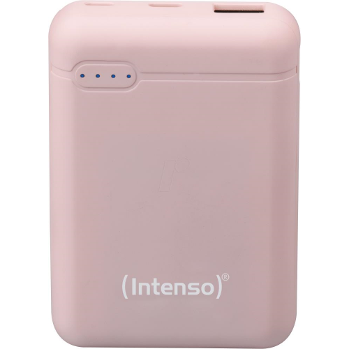 Baterie portabila Intenso XS5000, 5000mAh, 1x USB, 2x USB-C, Rose