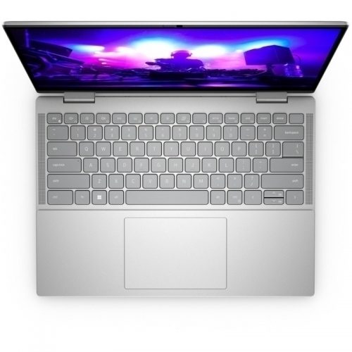 Laptop 2-in-1 Dell Inspiron 14 7430, Intel Core i7-1355U, 14inch Touch, RAM 16GB, SSD 512GB, Intel Iris Xe Graphics, Windows 11, Platinum Silver - DESIGILAT