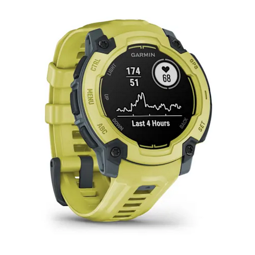 Smartwatch Garmin Instinct E, 0.9 inch, Curea Silicon, Electric Lime