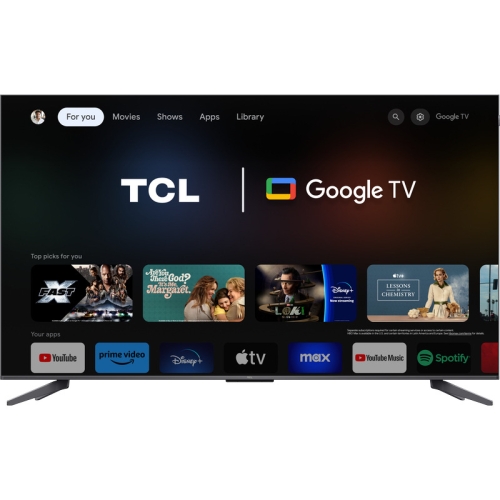 Televizor QLED TCL Smart 75C61B PRO Seria 61B PRO, 75 inch, Ultra HD 4K, Black