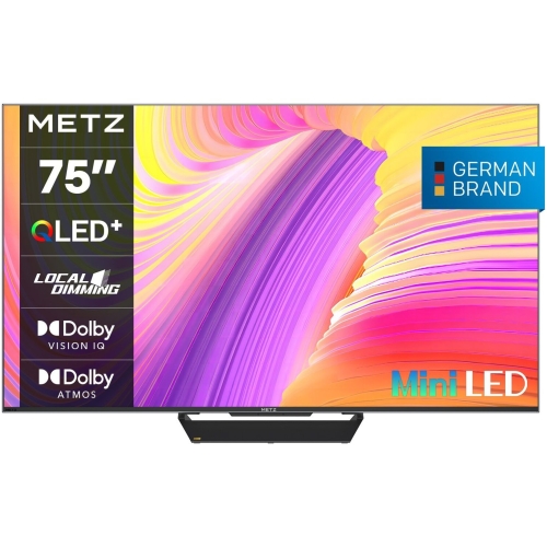 Televizor MiniLED METZ Smart 75MNE9000Z Seria MNE9000, 75 inch, Ultra HD 4K, Black