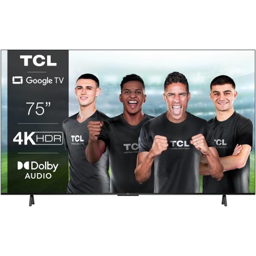 Televizor LED TCL Smart 75P635 Seria P635, 75inch, Ultra HD 4K, Black