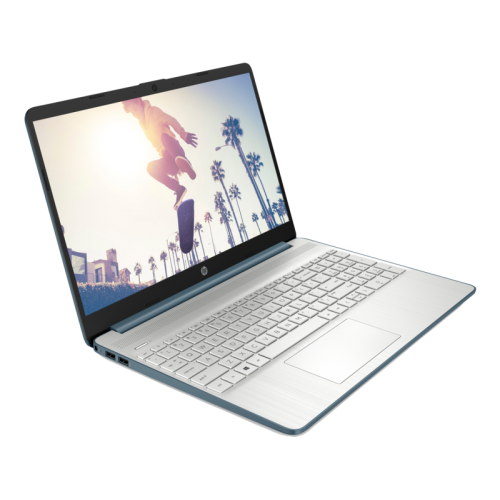 Laptop HP 15s-eq2022nq, AMD Ryzen 5 5500U, 15.6inch, RAM 8GB, SSD 512GB, AMD Radeon Graphics, Free DOS, Spruce Blue