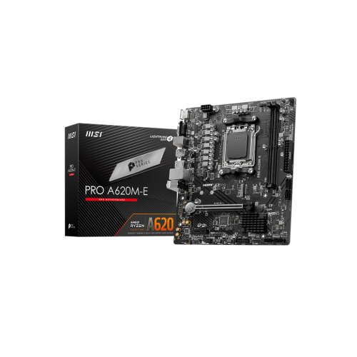 Placa de baza MSI Pro A620M-E, AMD A620, Socket AM5, mATX