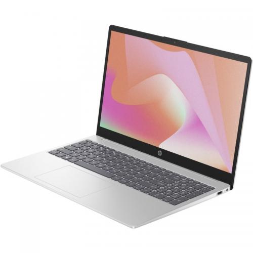 Laptop HP 15-fc0025nq, AMD Ryzen 5 7520U, 15.6inch, RAM 8GB, SSD 256GB, AMD Radeon 610M, FreeDOS, Natural Silver