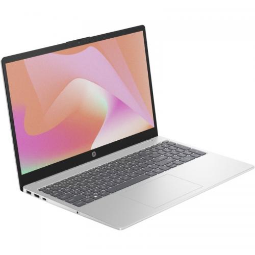 Laptop HP 15-fc0025nq, AMD Ryzen 5 7520U, 15.6inch, RAM 8GB, SSD 256GB, AMD Radeon 610M, FreeDOS, Natural Silver