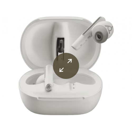 Handsfree Poly by HP Voyager Free 60+ UC M, White
