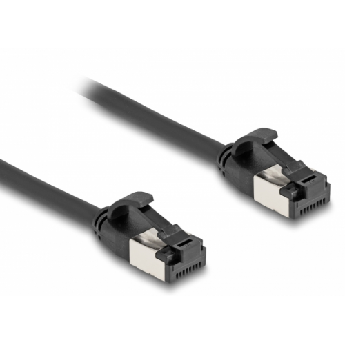 Patch Cord Delock 80184, U/FTP, Cat.8.1, 2m, Black