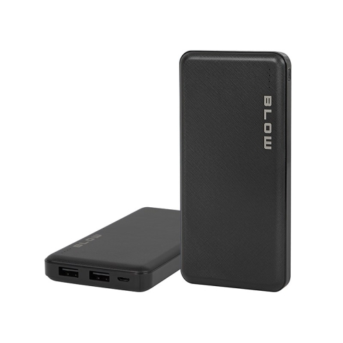 Baterie portabila Blow PB10A, 10000 mah, 2 x USB-A, Black