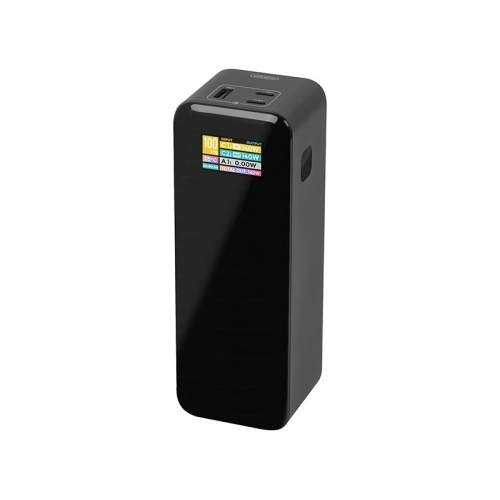 Baterie portabila Blow LCD, 27000 mAh, 1 x USB-A, 2 x USB-C, Black