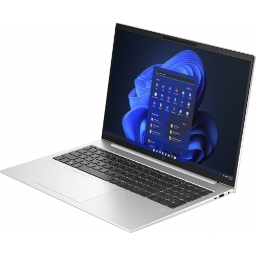 Laptop HP EliteBook 860 G10, Intel Core i7-1360P, 16inch, RAM 16GB, SSD 512GB, Intel Iris Xe Graphics, Windows 11 Pro, Silver + HP Wolf Pro Security