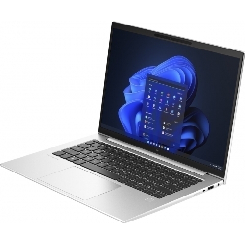 Laptop HP EliteBook 840 G10, Intel Core i5-1335U, 14inch, RAM 16GB, SSD 512GB, Intel Iris Xe Graphics, Windows 11 Pro, Silver + HP Wolf Pro Security