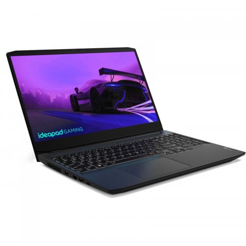 Laptop Lenovo IdeaPad Gaming 3 15IHU6, Intel Core i5-11320H, 15.6inch, RAM 8GB, SSD 512GB, nVidia GeForce RTX 3050 4GB, No OS, Shadow Black