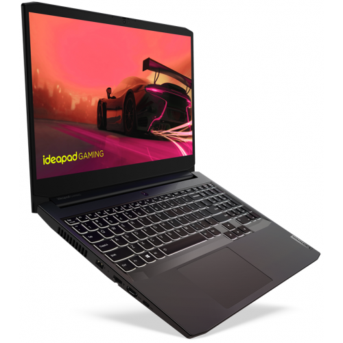 Laptop Lenovo IdeaPad Gaming 3 15ACH6, AMD Ryzen 5 5600H, 15.6inch, RAM 8GB, SSD 512GB, nVidia GeForce GTX 1650 4GB, No OS, Shadow Black
