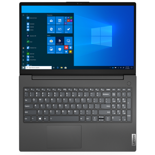 Laptop Lenovo V15-ITL Gen2, Intel Core i7-1165G7, 15.6inch, RAM 8GB, SSD 512GB, Intel Iris Xe Graphics, No OS, Black