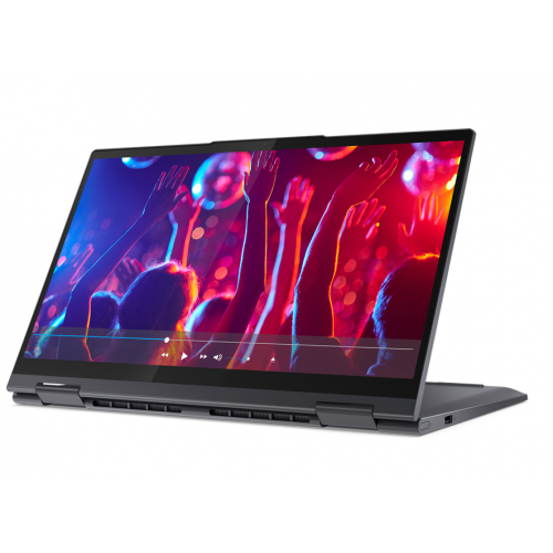 Laptop 2-in-1 Lenovo Yoga 7 14ACN6, AMD Ryzen 7 5800U, 14inch Touch, RAM 16GB, SSD 1 TB, AMD Radeon Graphics, Windows 11, Slate Grey