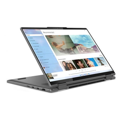 Laptop 2-in-1 Lenovo Yoga 7 14IAL7, Intel Core i5-1240P, 14inch Touch, RAM 16GB, SSD 512GB, Intel Iris Xe Graphics, Windows 11, Storm Grey