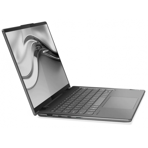 Laptop 2-in-1 Lenovo Yoga 7 14IAL7, Intel Core i5-1240P, 14inch Touch, RAM 16GB, SSD 512GB, Intel Iris Xe Graphics, Windows 11, Storm Grey