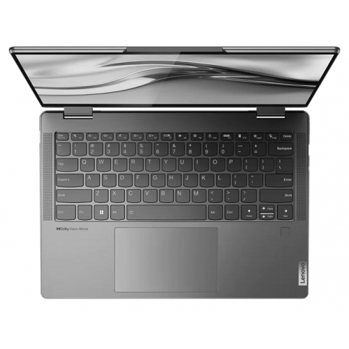 Laptop 2-in-1 Lenovo Yoga 7 14IAL7, Intel Core i5-1240P, 14inch Touch, RAM 16GB, SSD 512GB, Intel Iris Xe Graphics, Windows 11, Storm Grey