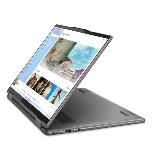 Laptop 2-in-1 Lenovo Yoga 7 14IAL7, Intel Core i5-1240P, 14inch Touch, RAM 16GB, SSD 512GB, Intel Iris Xe Graphics, Windows 11, Storm Grey